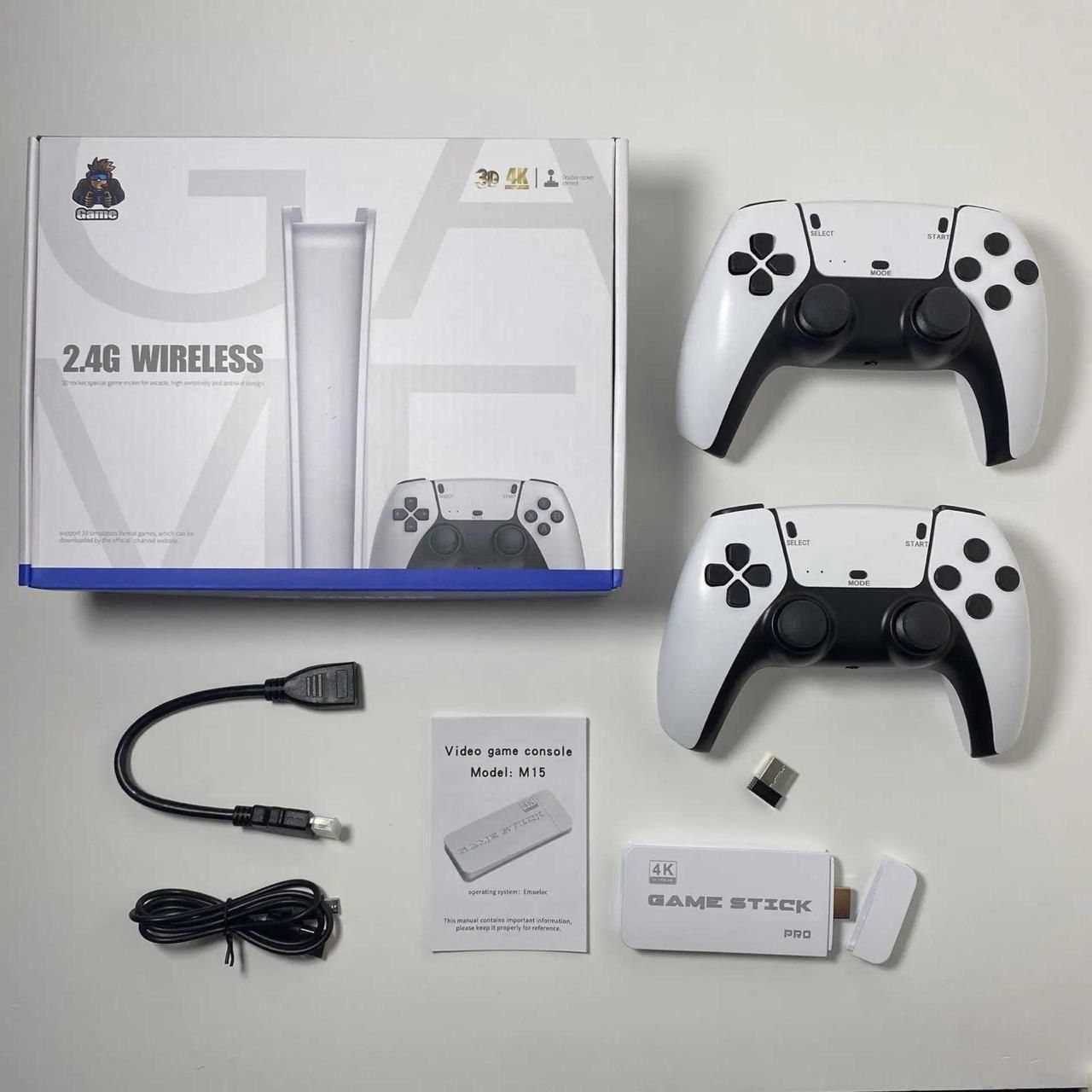 🎮✨ Wireless Controller Gamepad 4K Ultra HD Game Box  Electronic Children's Retro Console ✨🎮