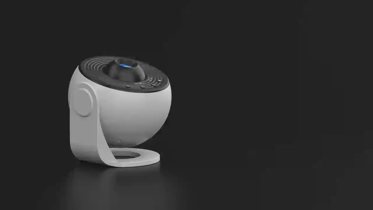 🌌✨ 2026 New Smart Galaxy 3D Projector Light Pro Globe with 13 HD Starlight Films, 15 White Noise Sounds, Wireless Connectivity & Remote Control – Perfect for Bedroom & Game Room Ambient Lighting 🎮💫